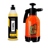 Kit Pulverizador 2l Double Action Kers + Vmol 500ml Vonixx