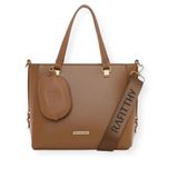 Bolsa Tote Transversal Feminina Rafitthy 28.15110 Monograma