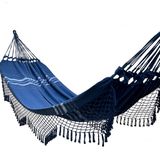 Rede Grande De Dormir Para Casal King 4,70m Várias Cores