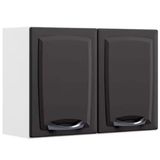 Armário Aéreo Duplo Itatiaia New Premium Com 2 Portas E 1 Prateleira - 80cm De Largura