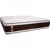 Colchão De Casal Castor Sellect P Double Com Molejo Tecnopedic, Euro Pillow E Revestimento Em Malha 34x138x188cm