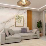 Painel Ripado Em Barra 250x49,6cm 1,24m² Wpc Gelius Móveis Naturale