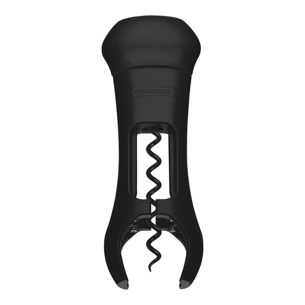 Saca-rolhas Com Corta Lacres Harmoniza Em Abs E Aço Inox Tramontina