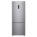 Refrigerador Inverse LG de 2 Portas Frost Free com 451 Litros Platinum Inox - GCB569NLL