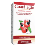 Guará Ação Guaraná Em Cápsulas Com 30 500mg Arte Nativa