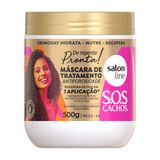 Máscara De Tratamento Salon Line Sos Cachos Antiporosidade 500g