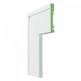 Kit C/30 Barras Guarnição Mdf 1003 Moldufama 15mmx10cm Metro Linear 72m