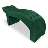 Maca Estofada Capitonê Clínica Salão Estética Suede Eduarda