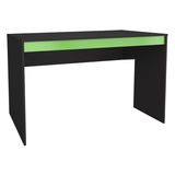 Mesa Para Escritorio Gamer B23 Preto Verde Novam
