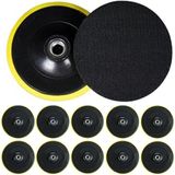 10 X Suporte Prato Disco 4 Polegadas 100mm Politriz