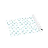 Papel De Parede Adesivo Infantil Bolinhas Azul 2,80m