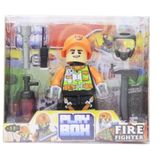 Play Box Bombeiros - Wellkids Unica Play Box Bombeiros - Wellkids