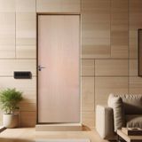 Kit Porta De Madeira Lisa Curupixá 210x92cm Batente 11cm Uniportas