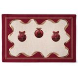 Jogo Americano Natalino Natal Radiante 48x30,5cm 2und 535057