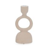 Castiçal Em Poliresina 21x10x6,5cm 19424-p Mart