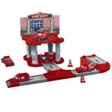 Pista Estacionamento Bombeiro C- 18 Peças - Wellkids