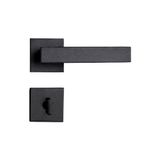 Fechadura Banheiro Retro Maq 55 Pado Preto Texturizado