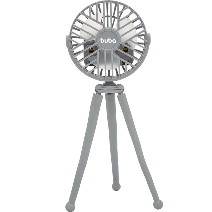 Ventilador Portátil Para Berços E Carrinhos Cinza - Buba - imagem 3