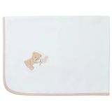 Manta Infantil De Suedine Hug Urso New Baby Rosa