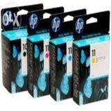 Cartucho Hp 11 Kit 4 Cores | 100ps | 510ps | 800ps | K850 | Cp1700