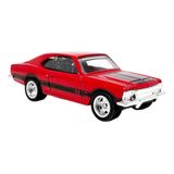 Miniatura Chevrolet Opala 1978 1:64 Pneu Borracha Vermelho