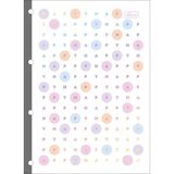 Refil Para Caderno Argolado Universitário Happy 56g 80f Tilibra