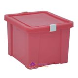 Caixa Organizadora 30l Rosa Basic Tramontina
