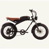 Bicicleta Elétrica Oggi Streetgo 20 S17 Shimano Tourney 7v Preta