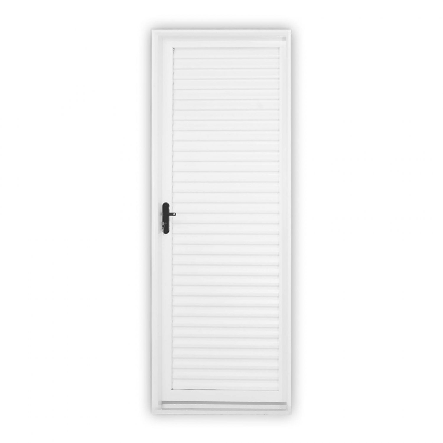 Porta De Aço Laminada 215x65cm Minas Sul Mgm Branco