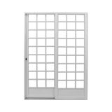 Porta de Aço de Correr 215x160cm Minas Sul MGM Branco