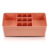Organizador De Maquiagem, Porta Jóias De 2 Andares Linha Loft Black Friday Salmão