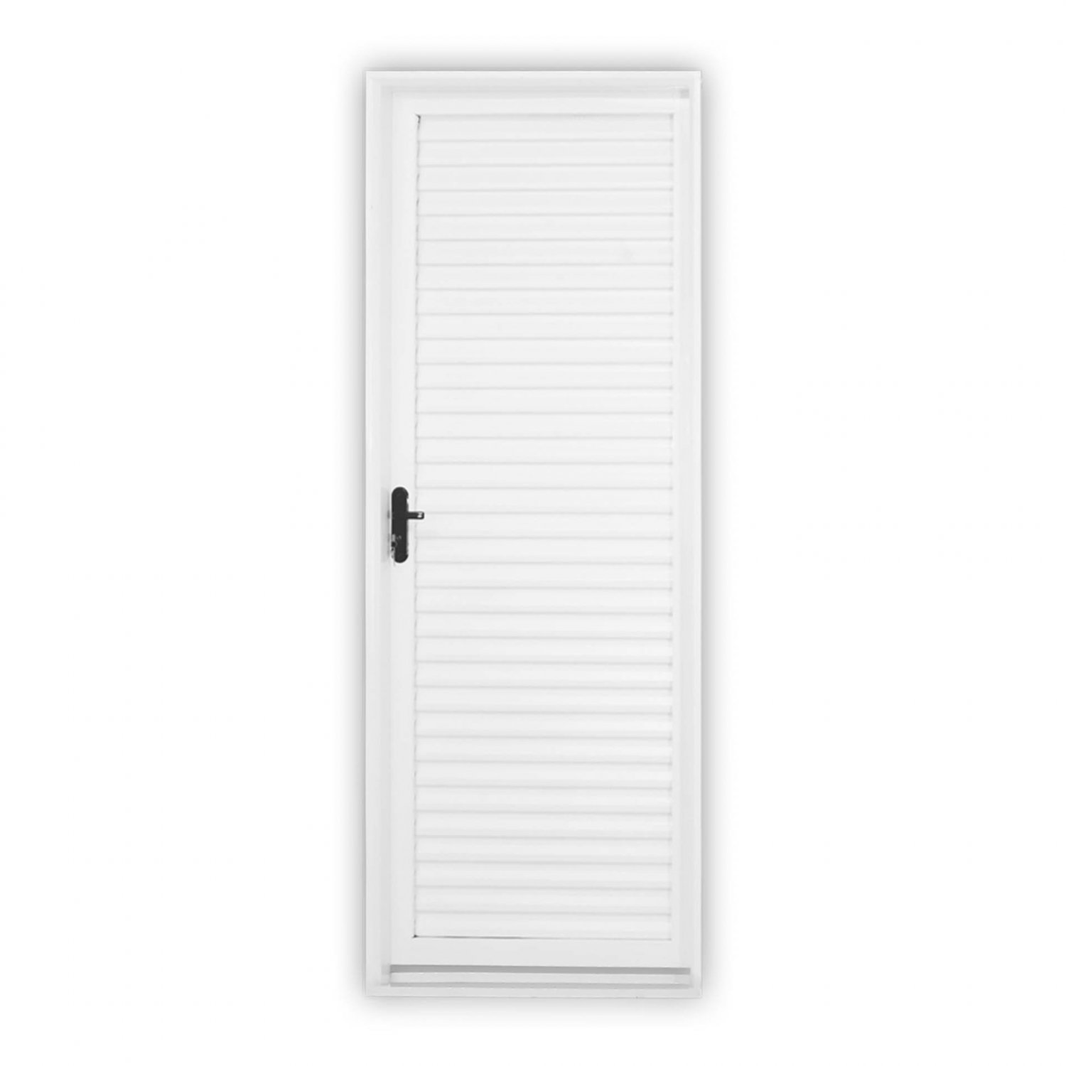 Porta De Aço Laminada 215x65cm Minas Sul Mgm Branco