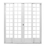 Porta de Aço de Correr 215x200cm Minas Sul MGM Branco