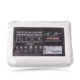 Protetor De Colchão Impermeável Malha Block - Casal 138x188x36