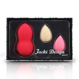 Kit Com 3 Esponjas Jacki Design Vermelho