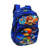 Mochila Infantil Menino Escolar Bolsa Altura 40cm Grande