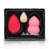 Kit Com 3 Esponjas Jacki Design Vermelho
