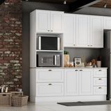 Cozinha Compacta Americana 3 Peças Com Torre Quente Branco Hp