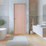 Kit Porta De Madeira Lisa Curupixá 210x72cm Batente 14cm Uniportas