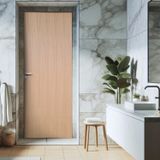 Kit Porta De Madeira Lisa Angelim 210x92cm Batente 14cm Uniportas