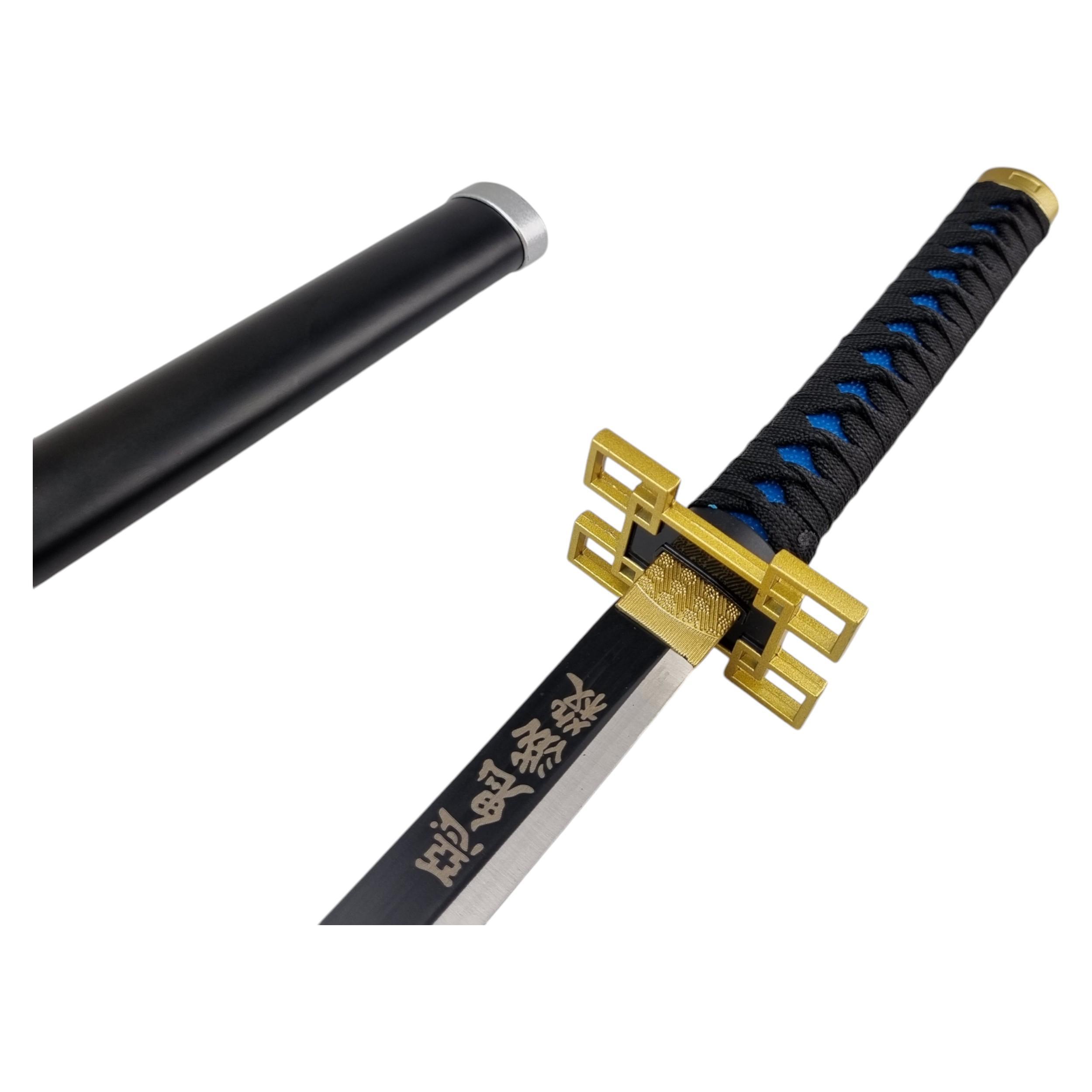 Katana Média Wakizashi 74cm Muichiro Tokito Demon Slayer Aço
