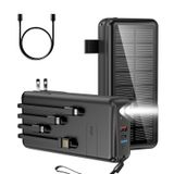 Carregador Portátil Power Bank Boogostore 50000mah Pd30w Preto