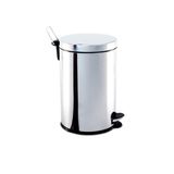 Lixeira Inox Com Pedal E Balde Brinox Decorline 5l