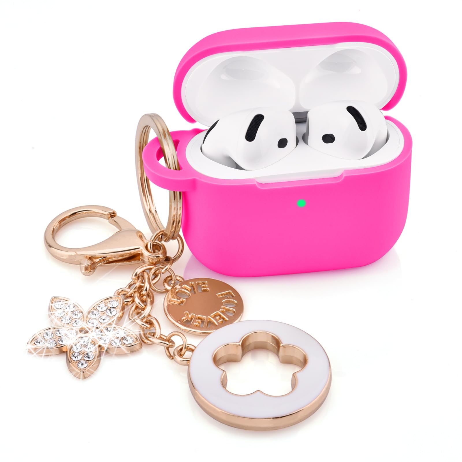 Capa Compatível Com Apple Airpods 4 Visoom 2024 De Silicone