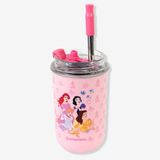 Copo Neo Com Canudo Princesas - Disney