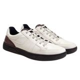 Tênis Casual Masculino Estilo Moderno Versátil Cadarço Branco 41