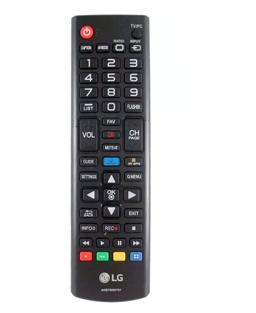 Controle Remoto Tv Lg Akb75055701 Original