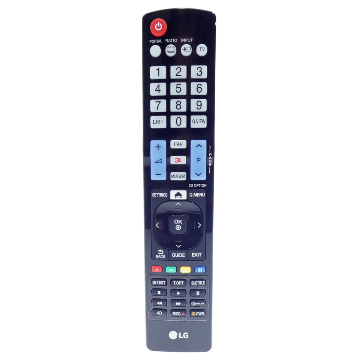 Controle Remoto Lg Smart Tv 3d Akb74115502