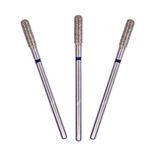 Kit 3 Broca Ponta Diamantada Topo Arredondado Pm 92