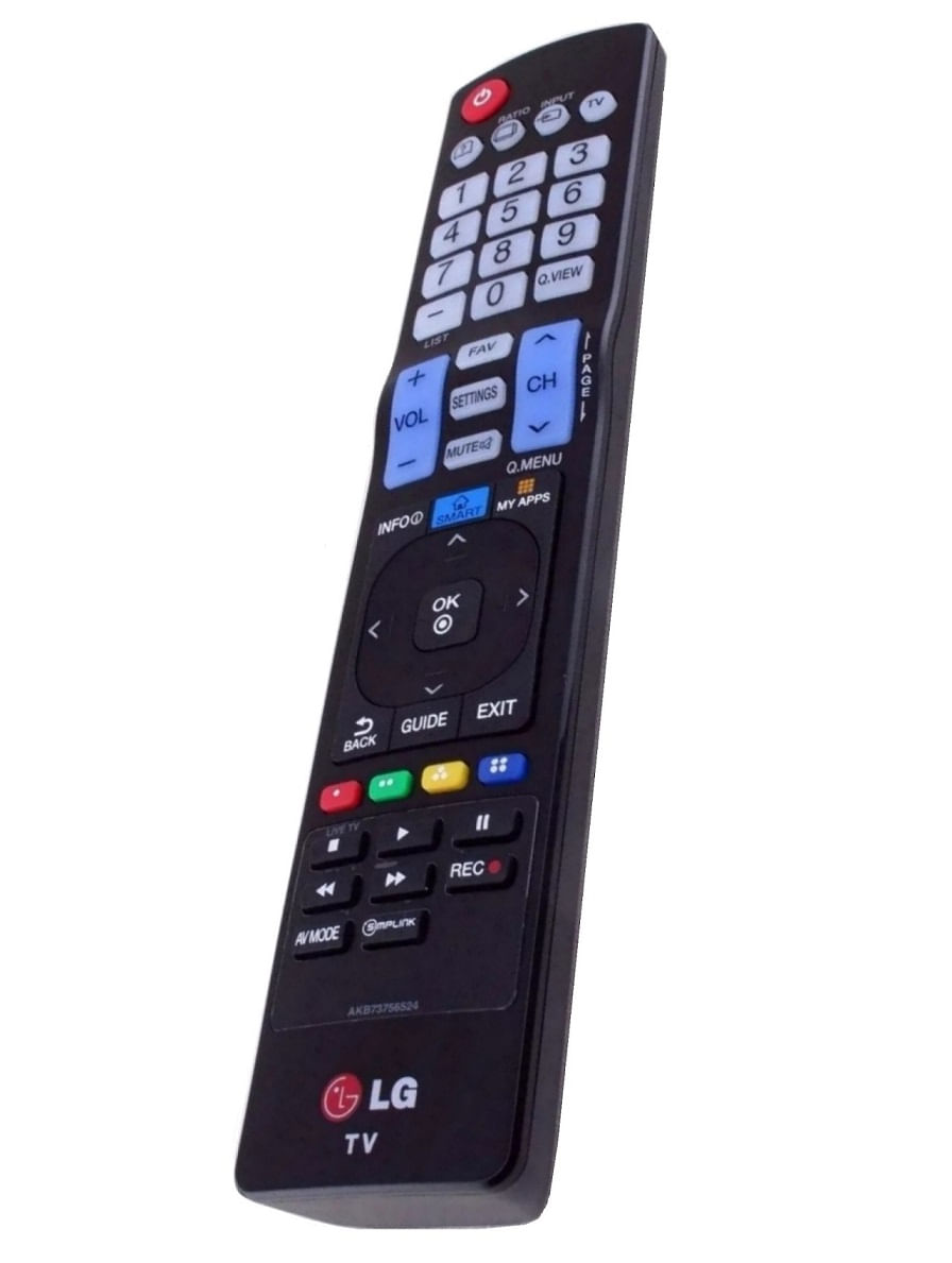 Controle Remoto Akb73756524 / Akb73756546 / Akb73615320 Tv Lg Ln570b, Ln5700, Lf6350